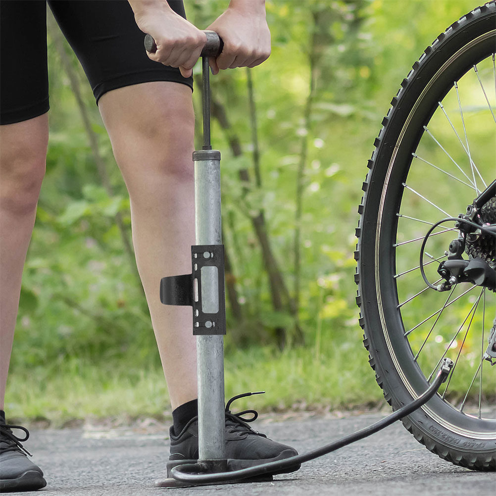 Bike Pump Frame Mount - Bike Pump Holder Portable Fixed Bracket