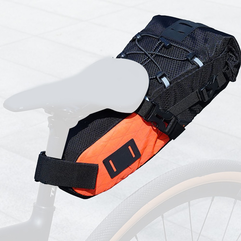 Saddle Bag Under Seat - Multi-function Bike Seat Bag 5.8L Capacity