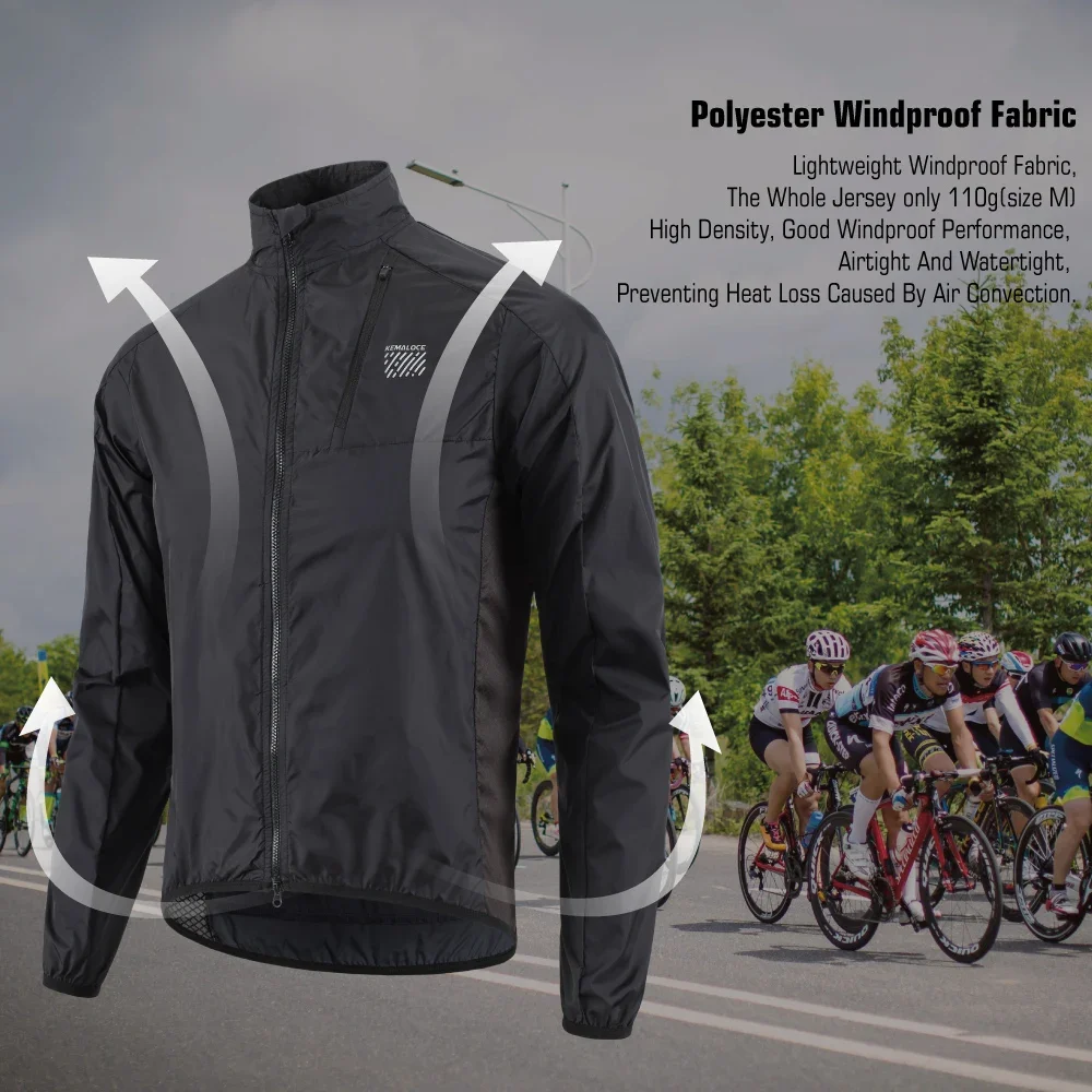 KEMALOCE Cycling Jacket Windpr - đánh giá và giá Cycling Commuter Jacket