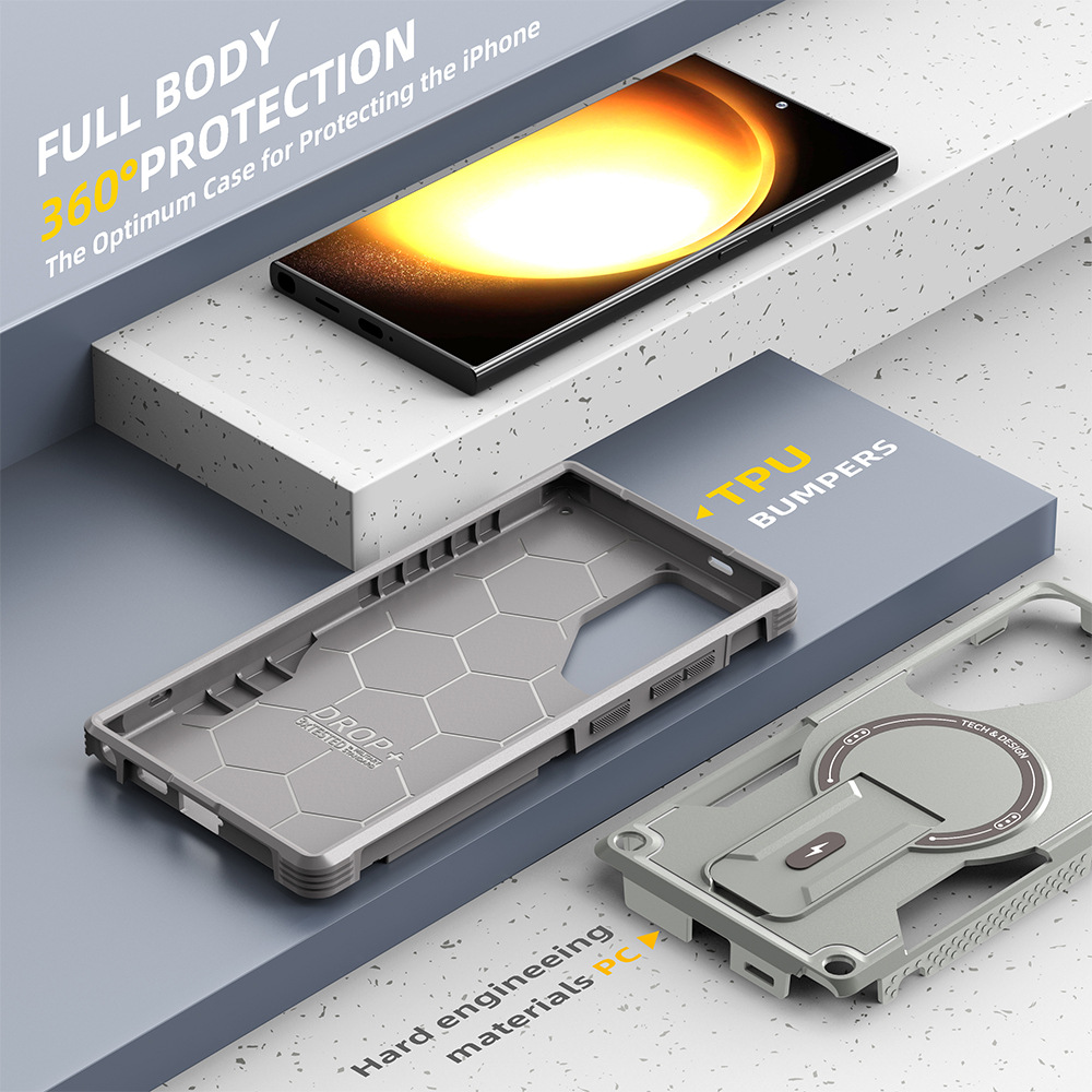 Magnetic Case For Samsung S26  - đánh giá và giá Kickstand Adjustable