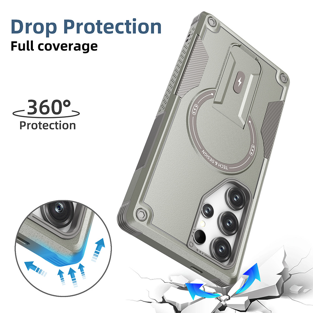 Magnetic Case For Samsung S26  - đánh giá và giá Kickstand Adjustable