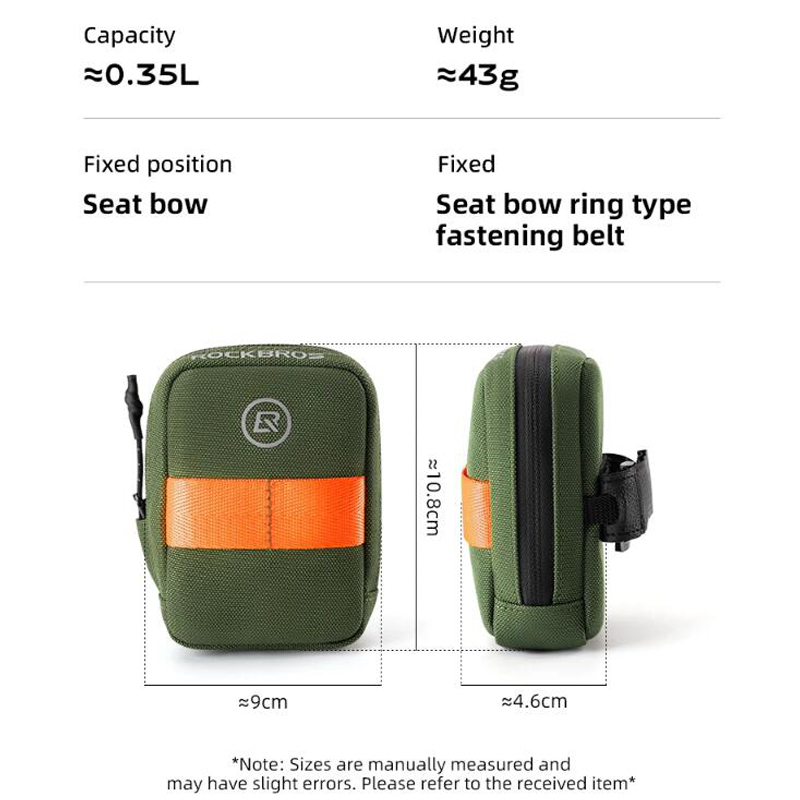 Mini Bike Saddle Bag Portable  - đánh giá và giá Saddle Bag Under Seat