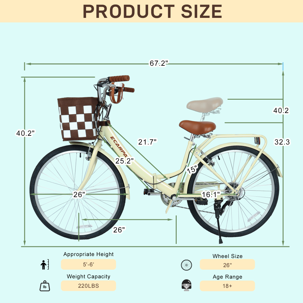 A26285B 26 Inch Folding City B - đánh giá và giá Commuter Biking