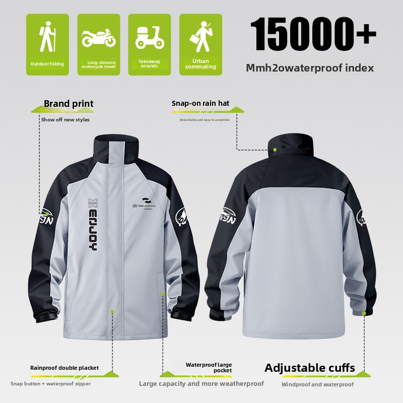 Heavy Duty Two Piece Motorcycl - đánh giá và giá Cycling Commute Jacket