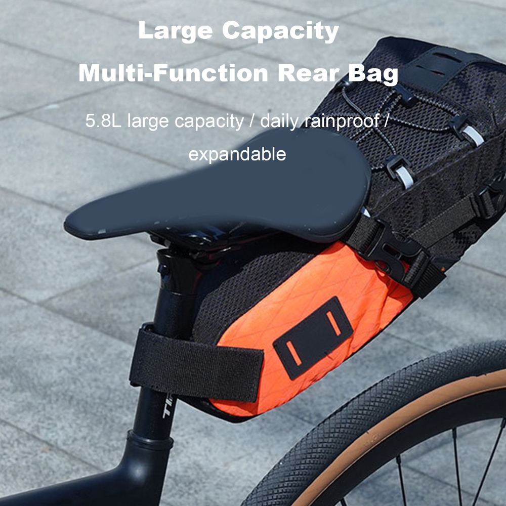 Multi-function Bike Seat Bag 5 - đánh giá và giá Saddle Bag Under Seat