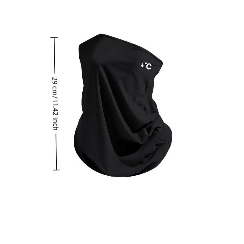 Ice Silk Face Cover with Neck  - đánh giá và giá Cycling To Work