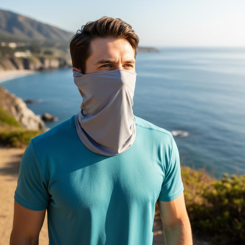 Ice Silk Face Cover with Neck  - đánh giá và giá Cycling To Work