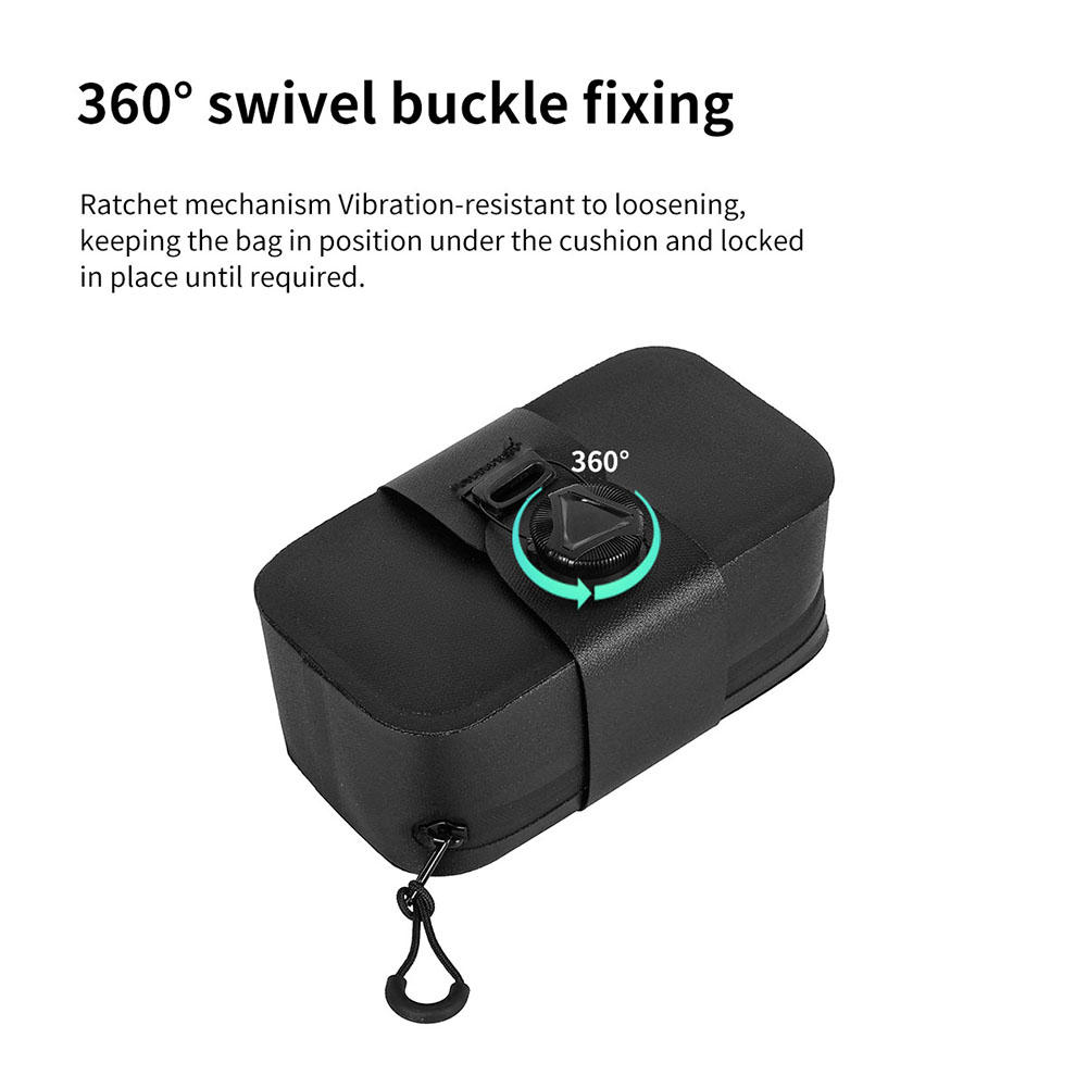 0.5L Portable Bike Tail Bag Wa - đánh giá và giá Saddle Bag Under Seat