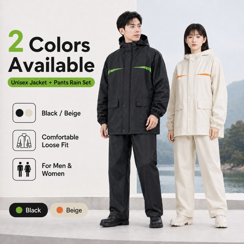Unisex 2-Piece Waterproof Cycl - đánh giá và giá Cycling Commute Jacket