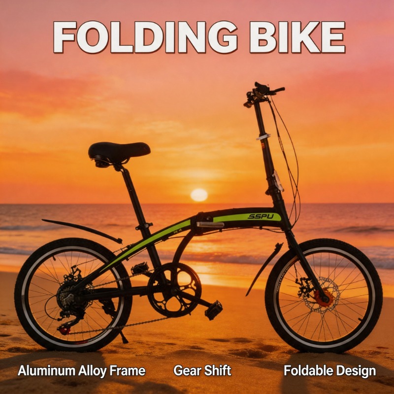Folding Bike Ultralight Design - đánh giá và giá Commuter Biking