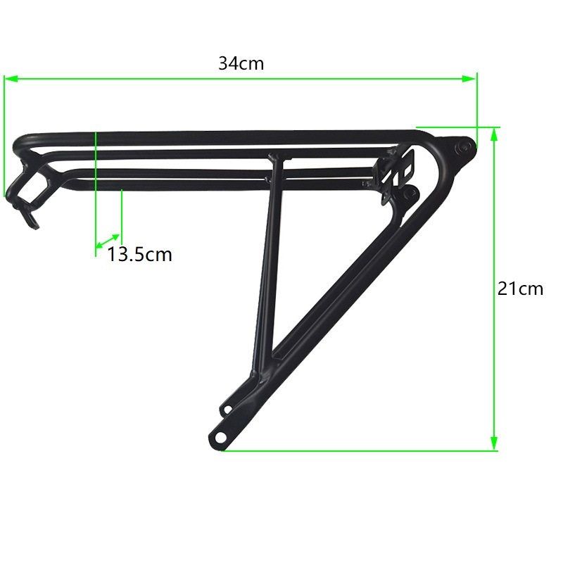 Bicycle Luggage Carrier For Br - đánh giá và giá Cargo Rack Aluminum
