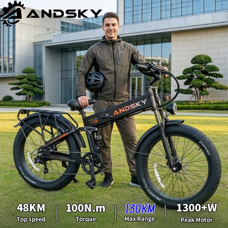 ANDSKY Forge 26 Full-Suspensio - đánh giá và giá Commuting On Mountain Bike