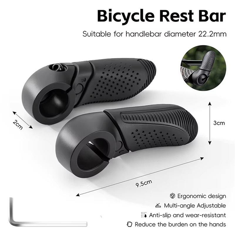 Superior-Anti-Slip TPE Grip Er - đánh giá và giá Cycling Commute Distance