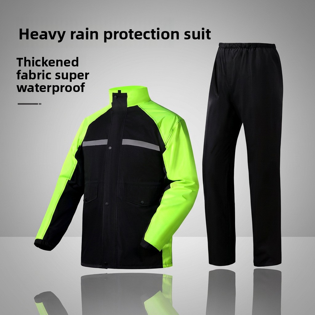 Heavy Duty Motorcycle Rain Sui - đánh giá và giá Cycling Commuter Rain Jacket