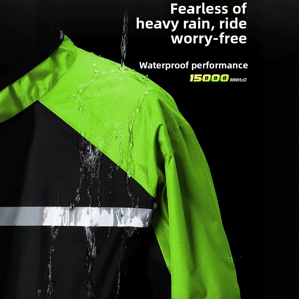 Heavy Duty Motorcycle Rain Sui - đánh giá và giá Cycling Commuter Rain Jacket